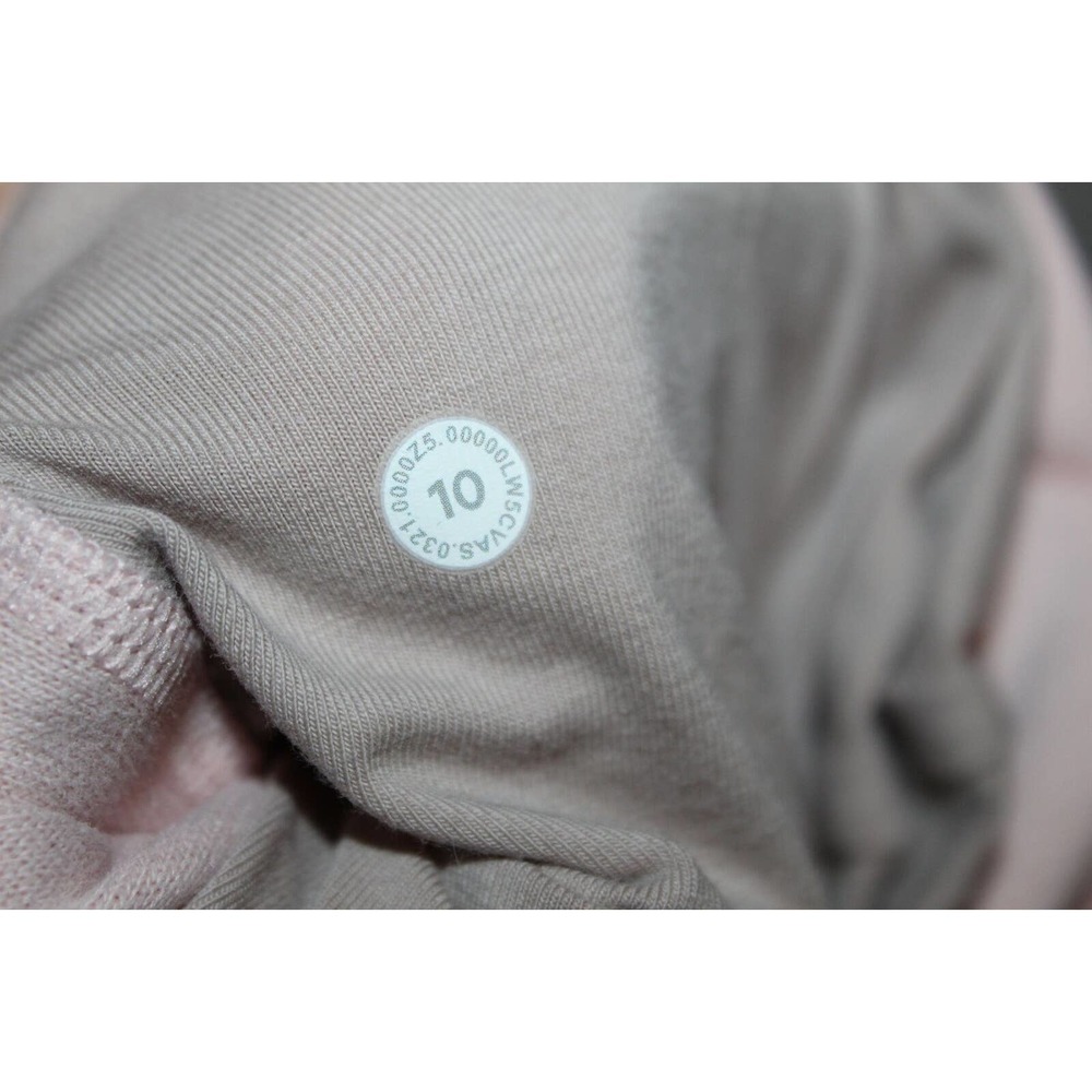 Lululemon Scuba High Rise Jogger Fleece 28" Pants Pink Women's Size 10 H14482 - Picture 13 of 15